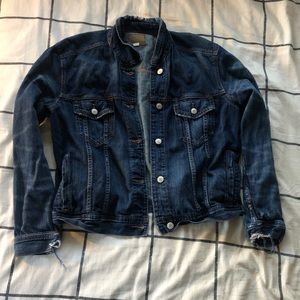 dark wash jean jacket